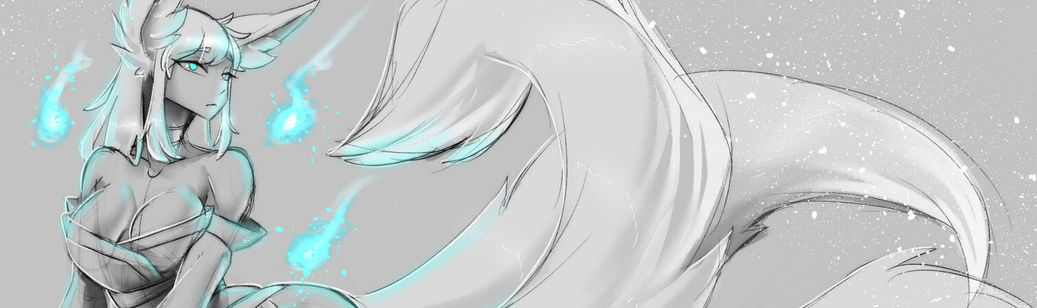 Gray sketch: One color &amp; One highlight