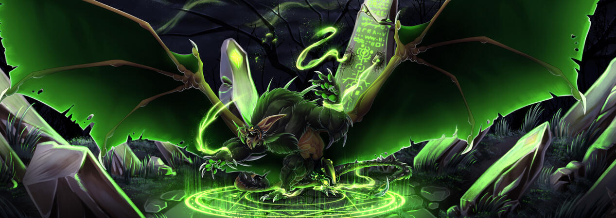 Rendered: Complex Background