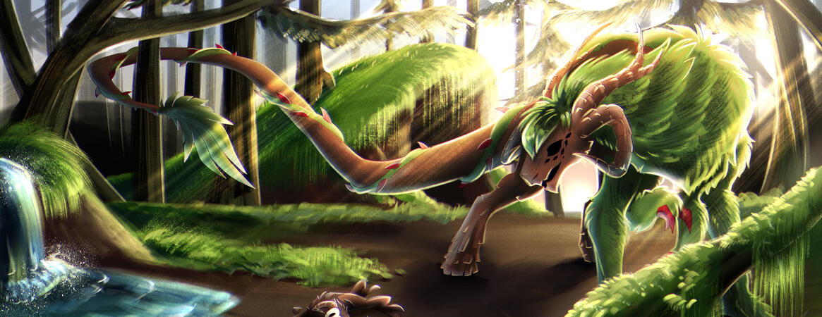 Rendered: Complex Background