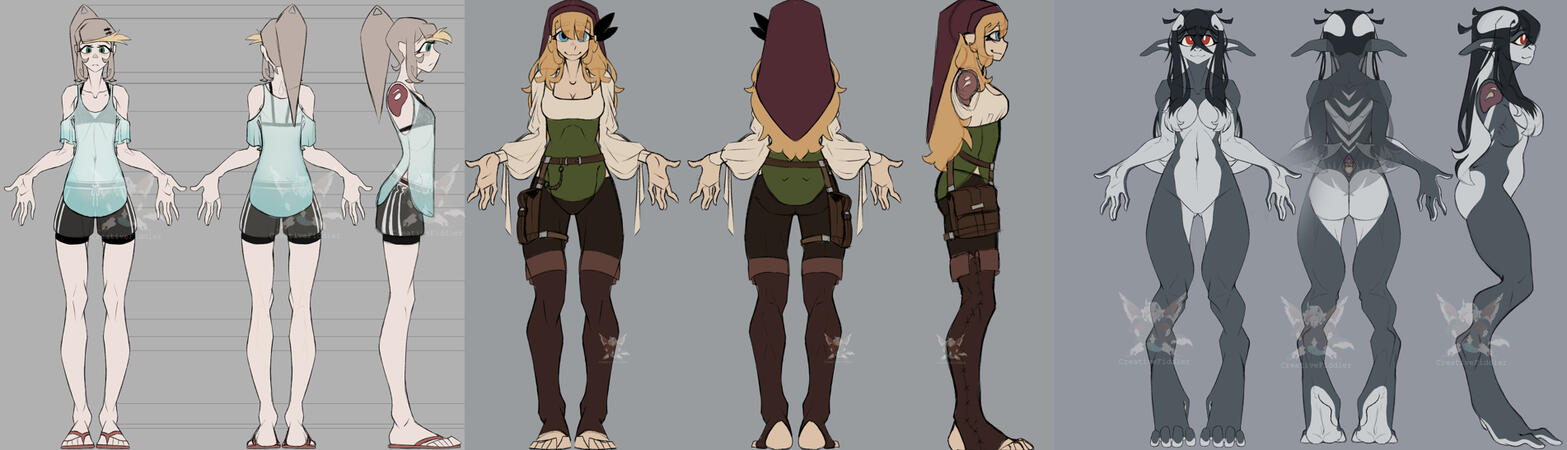 Character turnarounds